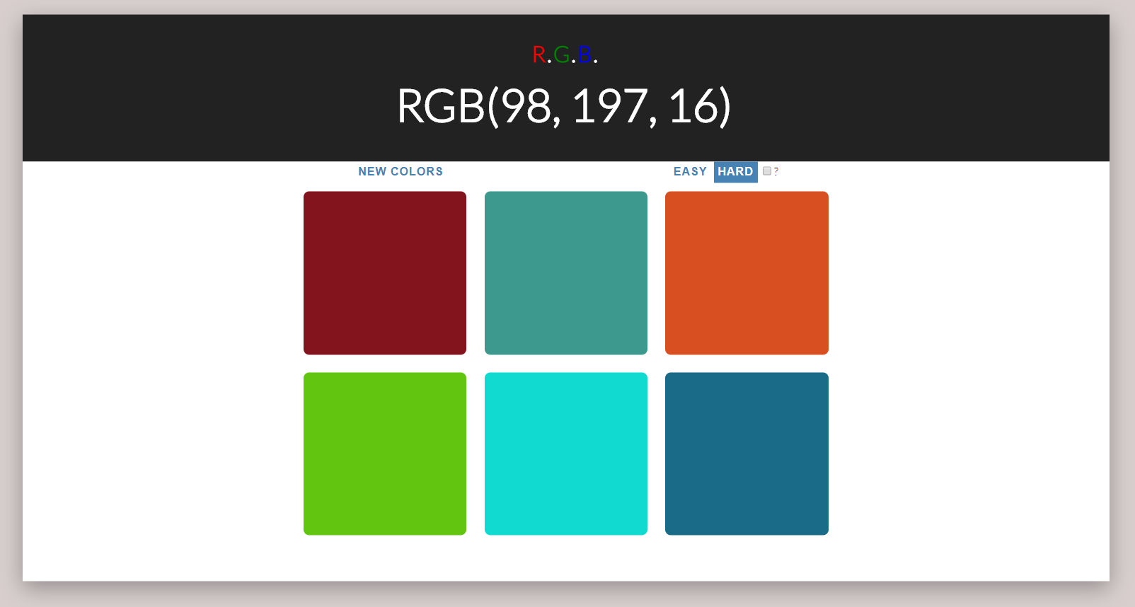 rgb game